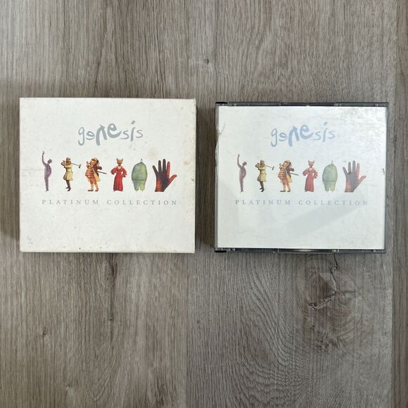 Platinum Collection by Genesis (UK) 3 Disc CD Rhino Label Sep 2005 Tested CRACKS - Picture 1 of 12